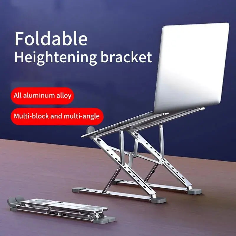 Ergonomic Folding Laptop Stand – Adjustable, Portable & Heat Dissipating